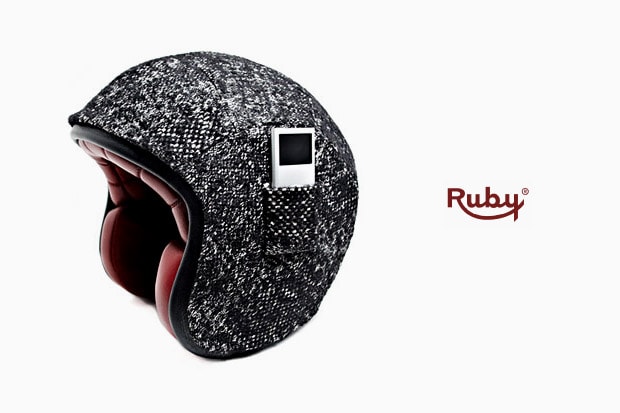Karl Lagerfeld x Atelier Ruby Tweed iPod Helmet
