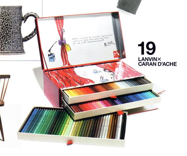 Lanvin x CARAN d'ACHE Pencil Crayons