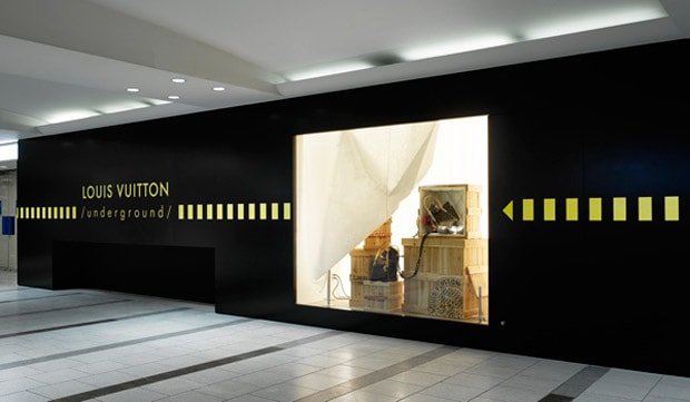 Louis Vuitton Underground store, Tokyo