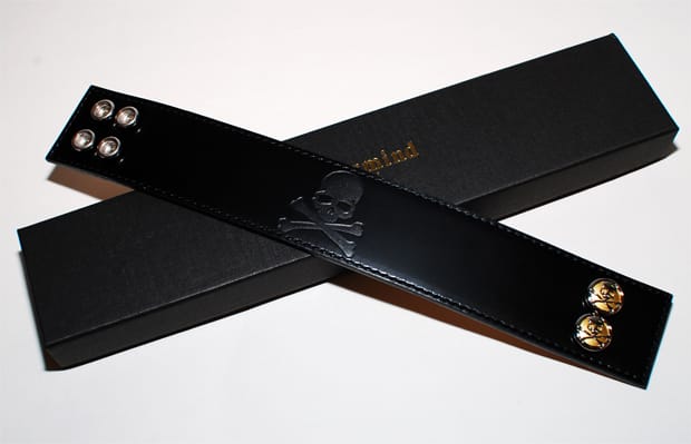 mastermind Japan Leather Bracelet 
