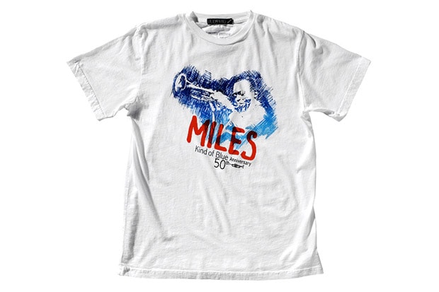 Miles Davis x Ludwig "Kind of Blue" 50th Anniversary T-shirt