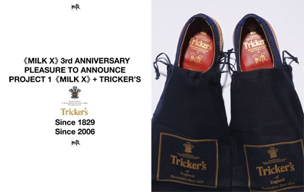 Trickers for Milk X Magazine Trickers 3rd Anniversary Shoes Preview