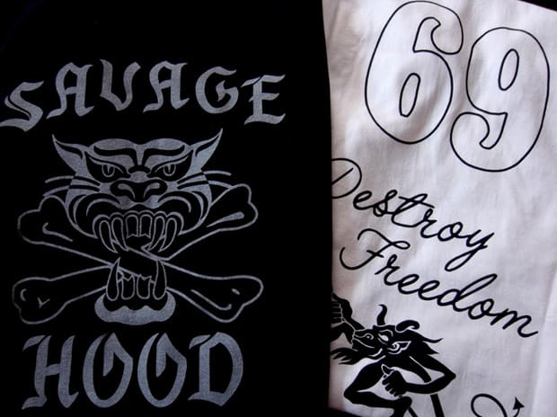 NEIGHBORHOOD "Savage Hood" Zippo & Tee Set