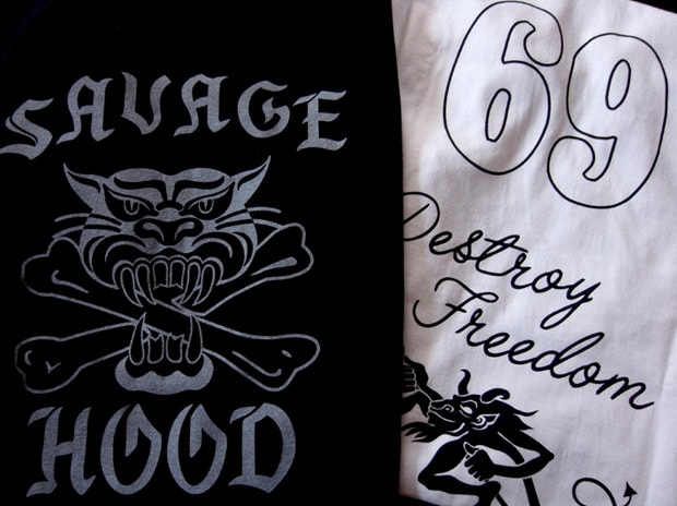 NEIGHBORHOOD "Savage Hood" Zippo & Tee Set