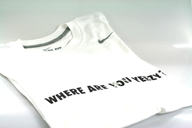Qubic x Nike Sportswear New Zealand "Where Are You Yeezy" T-shirt