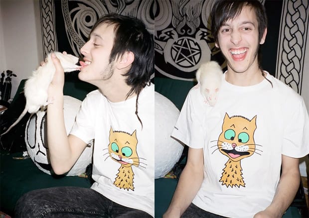 Ryan McGinley x aNYthing "Cats" T-shirt 