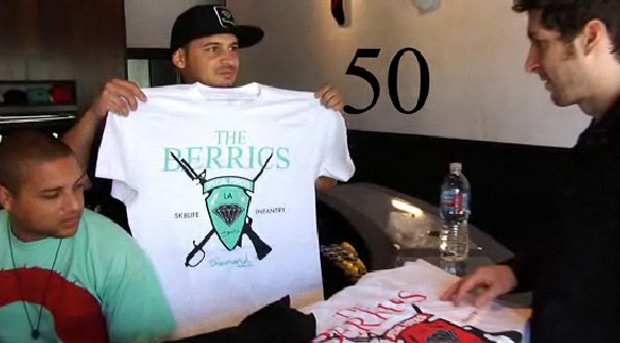 The Berrics x Diamond Supply Co. T-shirt