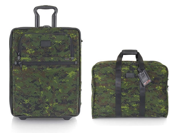 tumi camo suitcase