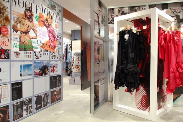 Vogue Nippon x COMME des GARCONS "Magazine Alive" Pop-Up Store Opening