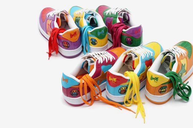 A Bathing Ape Bapesta X 