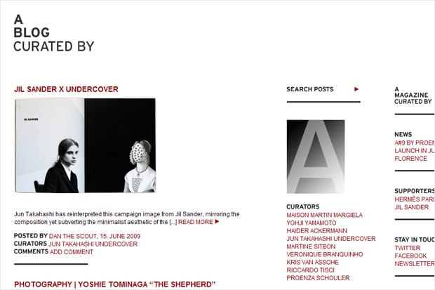 A BLOG CURATED BY by A MAGAZINE CURATED BY