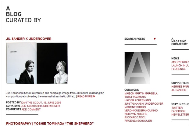 A BLOG CURATED BY by A MAGAZINE CURATED BY