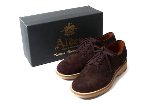 Alden Suede Plain Toe Shoes