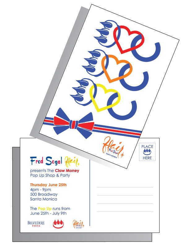 Claw Money Pop-Up Store at Fred Segal Santa Monica