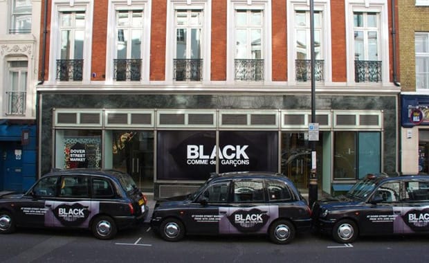 COMME des GARCONS BLACK London Opening @ Dover Street Market