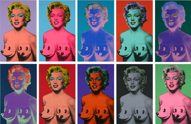 Garageworks Industries x Ron English "Marilyn Mickies" Prints & Bust