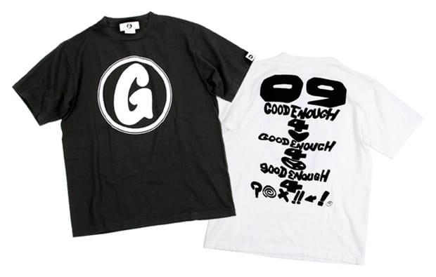 GOODENOUGH "Debut" T-shirts