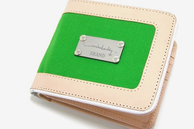 MACKDADDY Natural Leather Zip Wallets