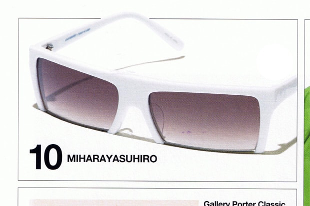 MIHARA YASUHIRO "Half" Sunglasses