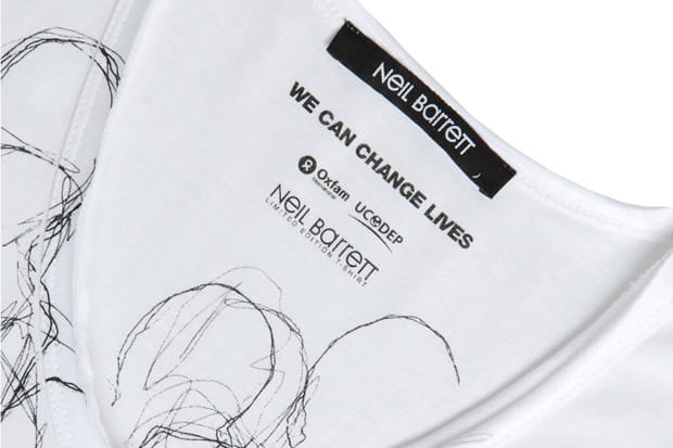 Neil Barrett Limited Edition Charity V-Neck