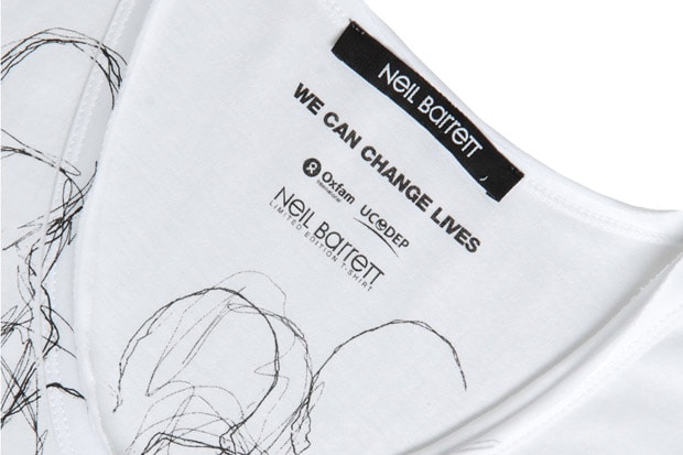 Neil Barrett Limited Edition Charity V-Neck