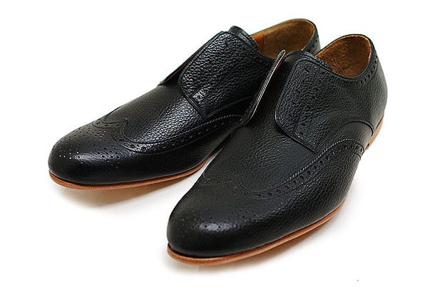 Number (N)ine Leather Wingtip Shoes