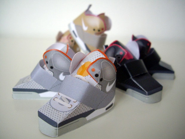 Paper Nike Air Yeezy by Filippo Perin