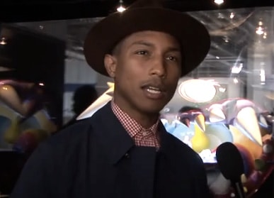 Interview with Pharrell Williams @ Art Basel Switzerland