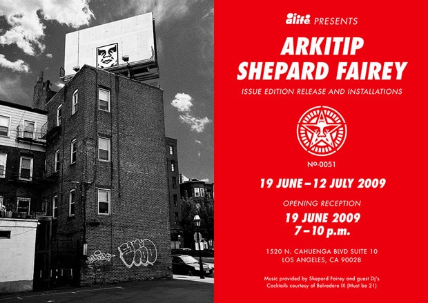 Shepard Fairey x ALIFE x Arkitip Issue No. 0051 Launch Event