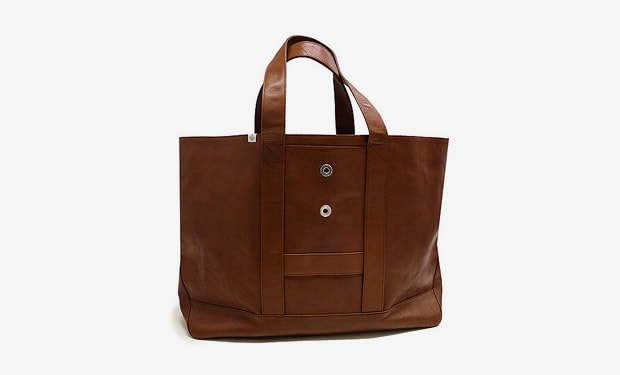 Visvim Homer Leaether Tote Bag Veggie