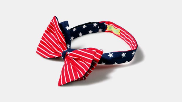 Baron Von Fancy x Mister Mort Old Glory Bow Tie