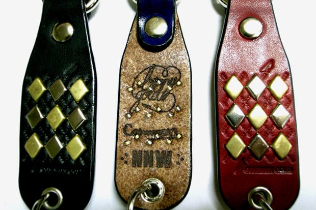 Benny Gold x Common Magazine Leather Keychains