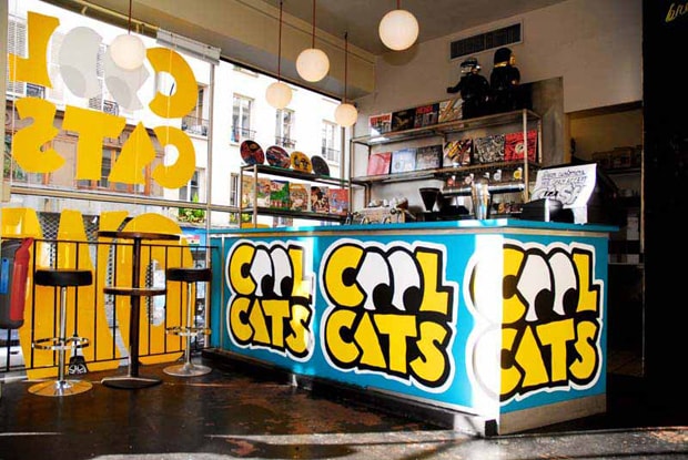 Cool Cats Yellow Pop-Up Shop