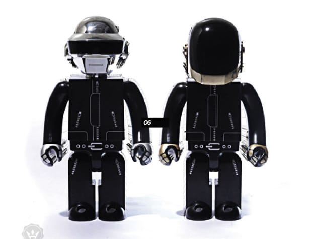 Daft Punk x SILLY THING 1000% Kubrick Set