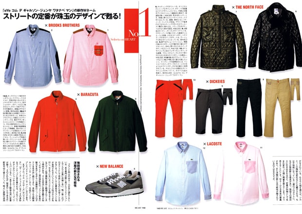 eYe JUNYA WATANABE COMME des GARCONS 09FW Collaboration Collection