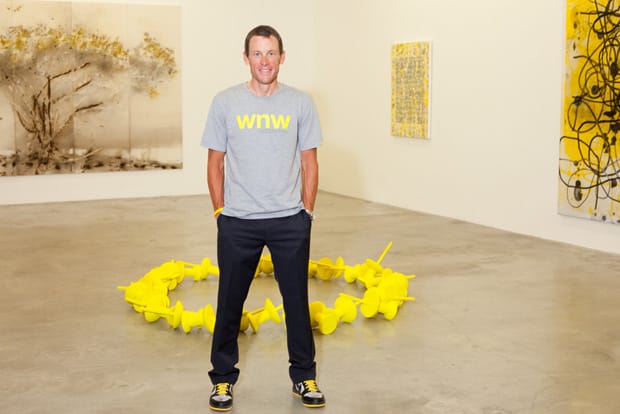 Lance Armstrong Joins Stages in Paris