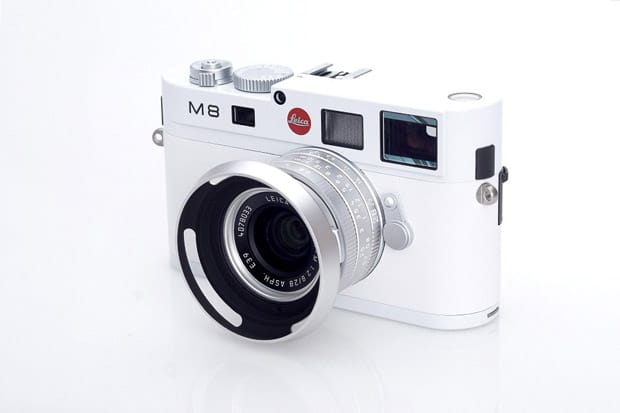 Leica M8 Special Edition White Version Camera Release