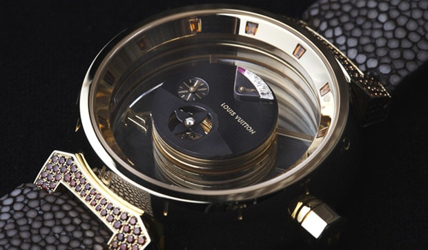 Louis Vuitton Tambour Mysterieuse Watch