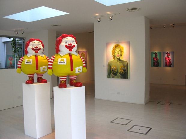 Ron English @ The Don Gallery - First Solo Show in Italy