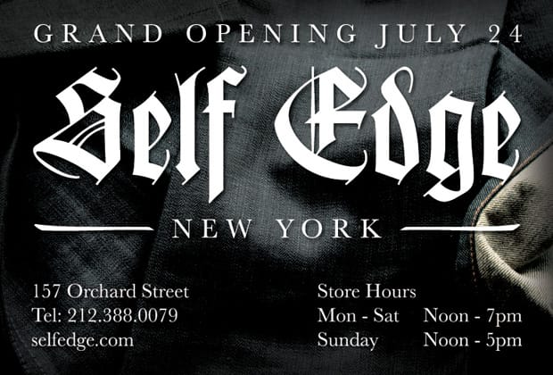 Self Edge New York Grand Opening