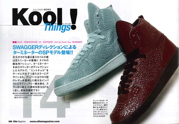 swagger x Nike Sportswear Terminator Hi Supreme Sneakers