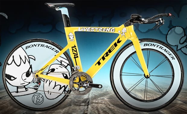 Trek Lance Armstrong STAGES Bike by Yoshitomo Nara