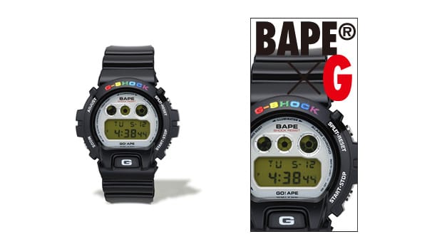 A Bathing Ape x CASIO G-SHOCK DW-6900