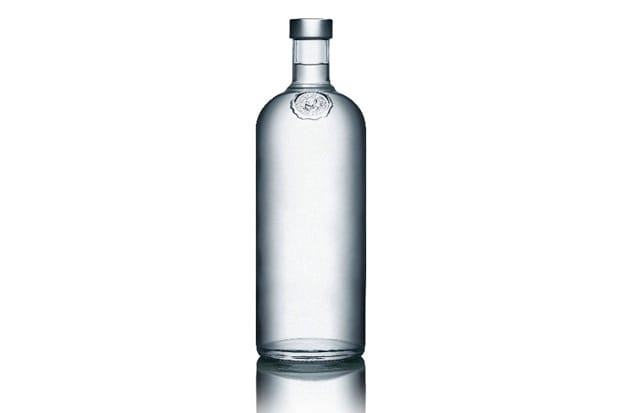 Absolut Vodka "No Label" Edition
