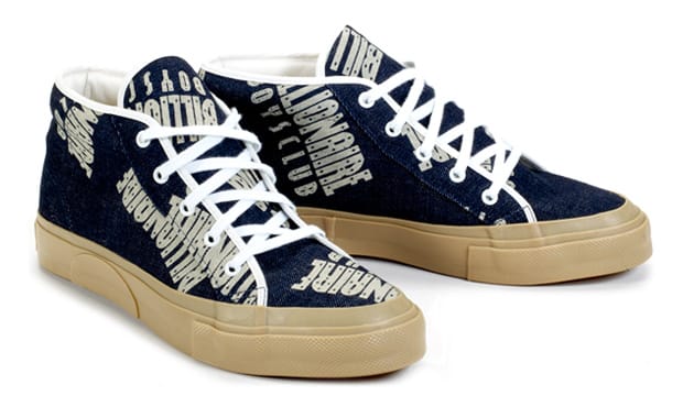 Billionaire Boys Club Straight Logo Pattern Chukka Sneakers