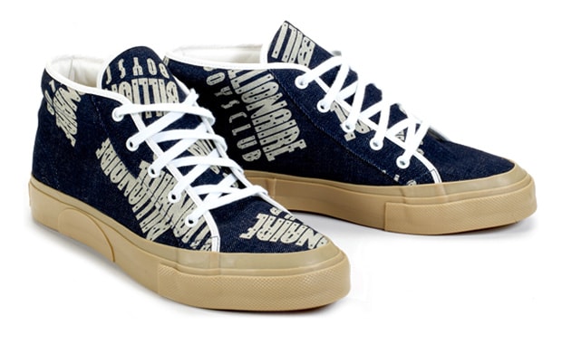 Billionaire Boys Club Straight Logo Pattern Chukka Sneakers