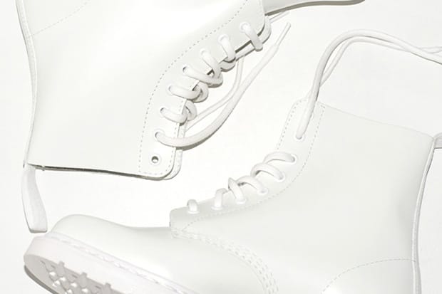 doc martens white combat boots