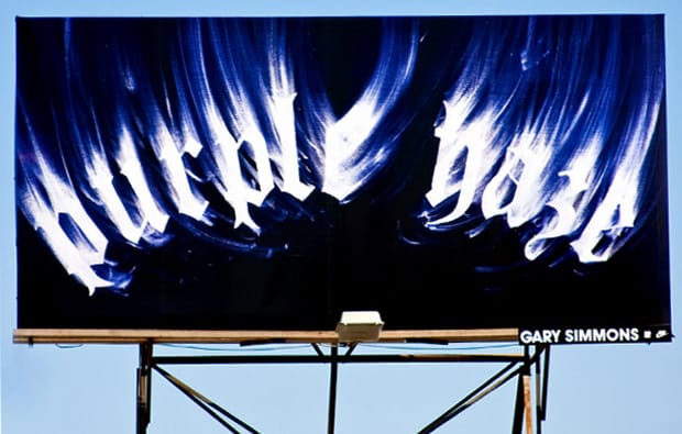 Gary Simmons x Undefeated Billboard Project
