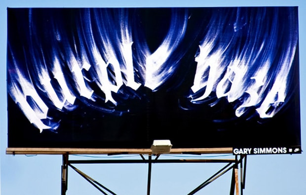 Gary Simmons x Undefeated Billboard Project