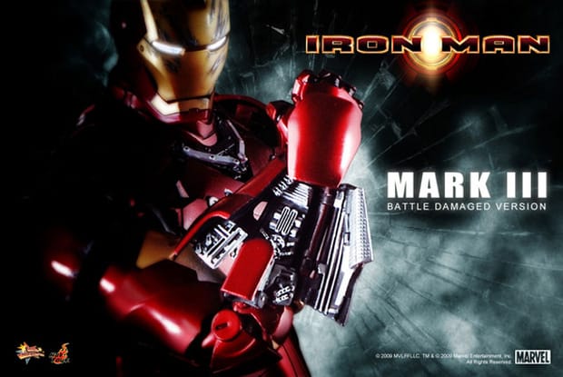Iron Man Mark III Battle Damaged Version by Hot Toys